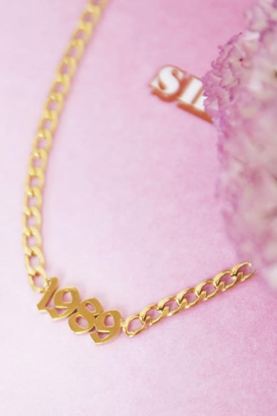 Collier It's Your Day - 1993 Couleur or Acier inoxydable h5 Image2